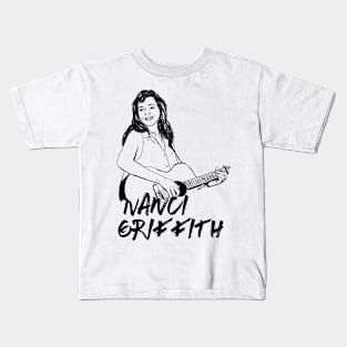 Nanci Griffith Kids T-Shirt